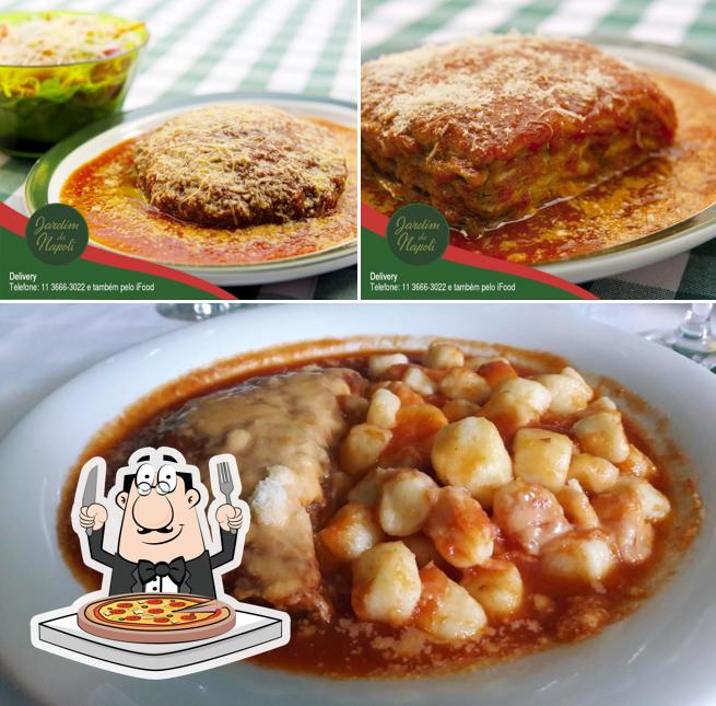 Consiga pizza no Jardim di Napoli