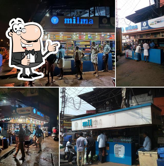 Look at the image of Milma Booth മിൽമ ബൂത്ത്