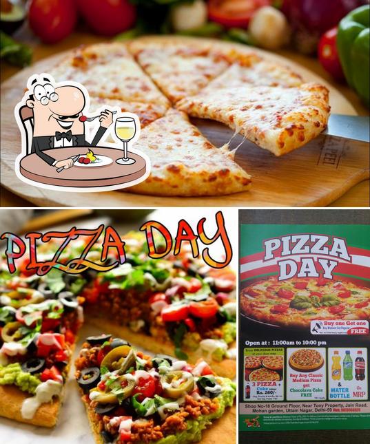 Food at Pizza Day