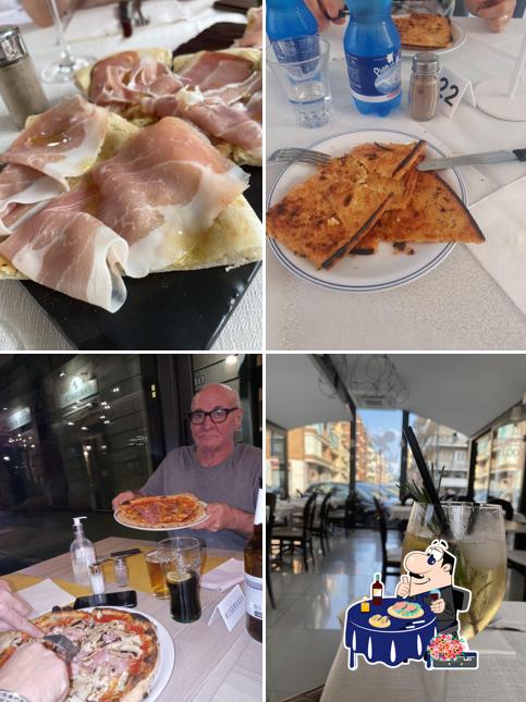 Sashimi al Pizzeria Blue Bird