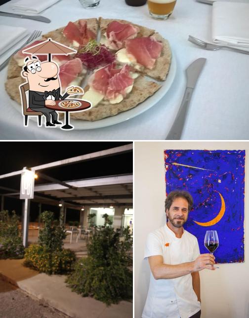 Questa è la foto che raffigura la esterno e cibo di Qubi Quantobasta Pizzeria Ristorante
