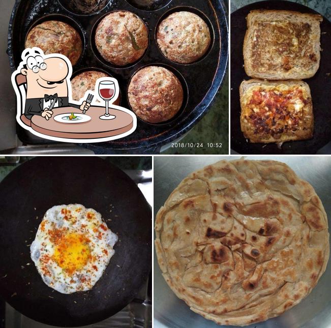 Food at Yesha's Breakfast Junction