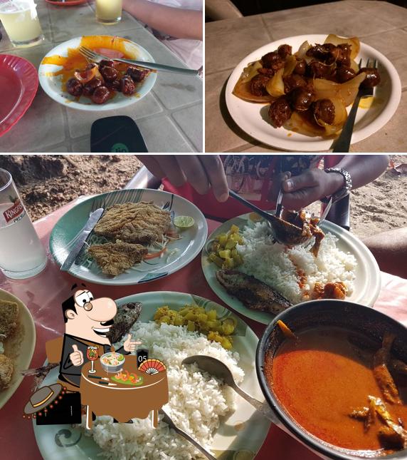 Meals at Sand & Sea Bar & Restaurant