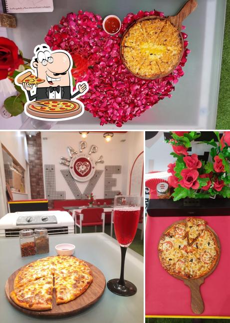 Try out various variants of pizza