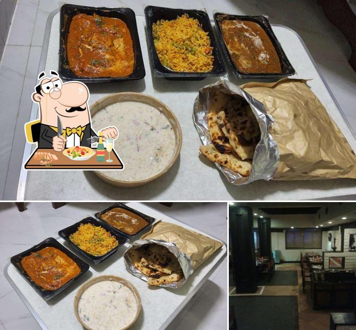 This is the photo showing food and interior at Takshila - Hotel Chanakya