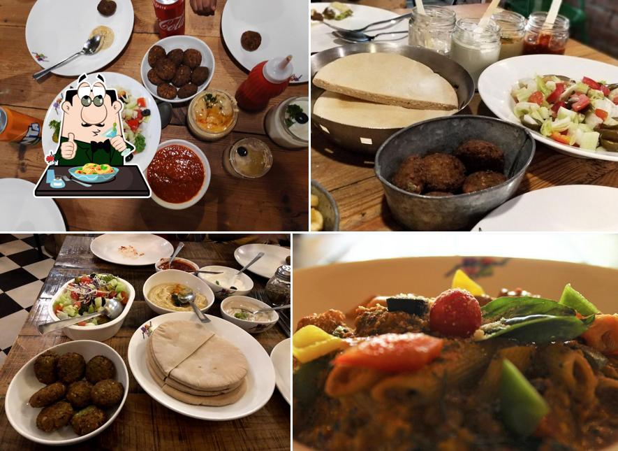 Food at Falafel Lovers