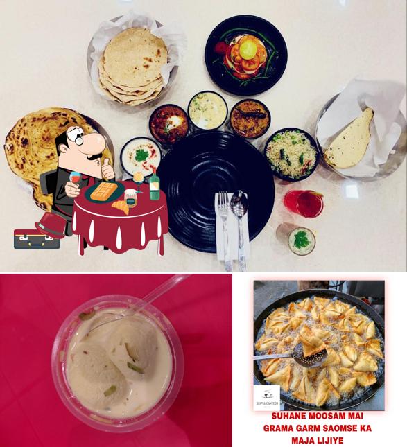 Gupta Sweets & Restaurant (ଗୁପ୍ତା ଗୁଡ଼ିଆ) offers a number of sweet dishes