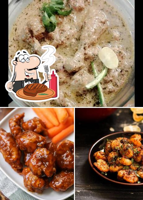 Get meat meals at Haphoggers Restaurant