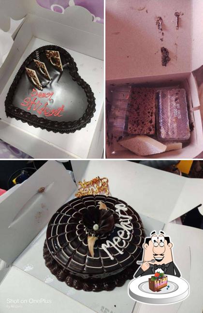 Chocolate cake at Mio Amore