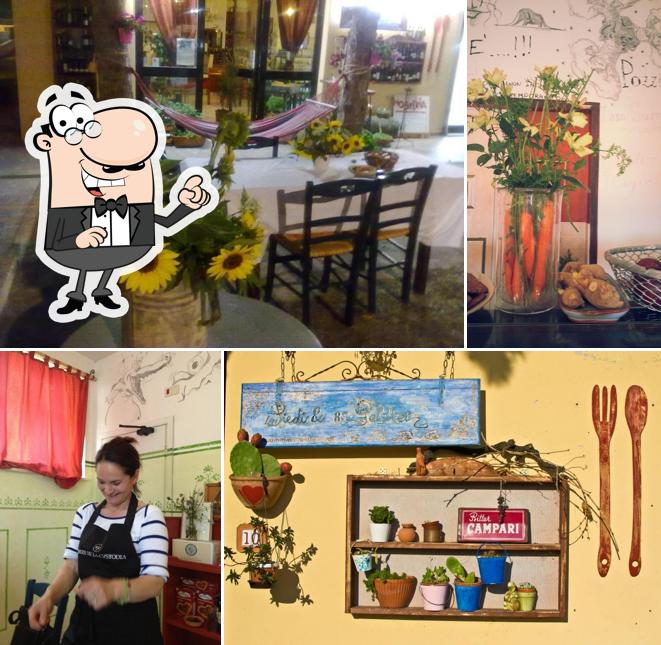 Gli interni di 4 Piedi 8. 5 Pollici - Osteria Creativa
