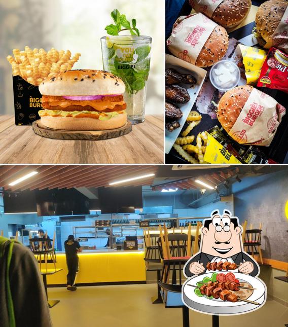 The restaurant's food and interior