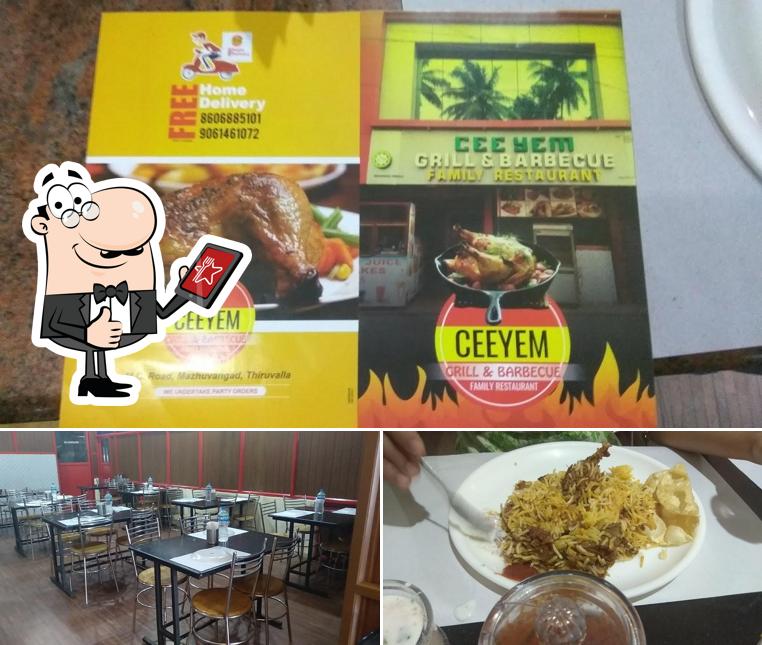 Look at this picture of CEEYEM GRlLL & BARBECUE RESTAURANT Thiruvalla