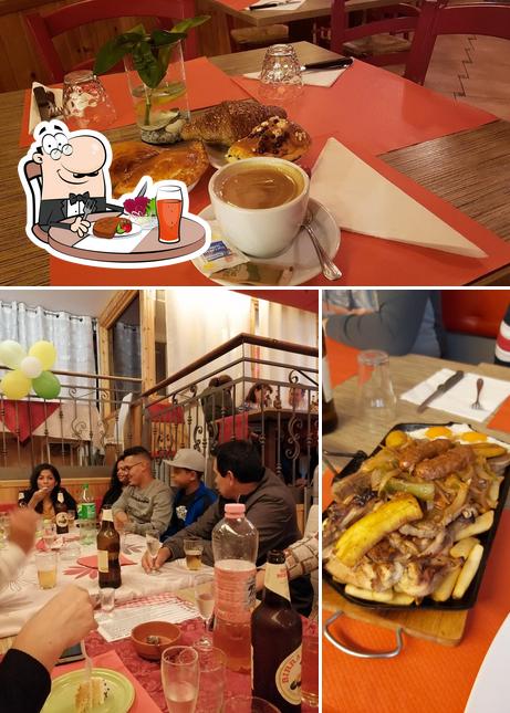 Ristorante I Gemelli Bergamo si caratterizza per la tavolo da pranzo e fregio