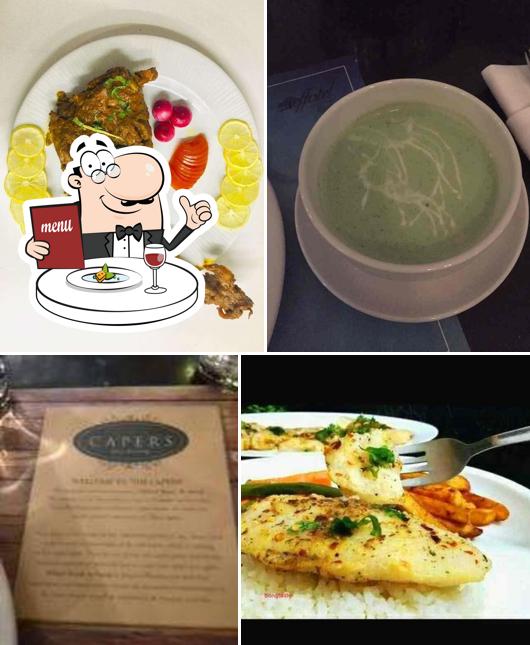 Food at Capers - Hotel Effotel