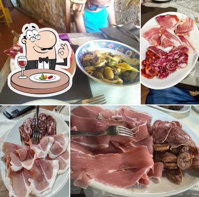 Prosciutto crudo al Il Trì di Vrasi