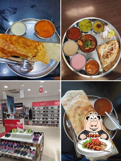 Food at Mathura Hotel