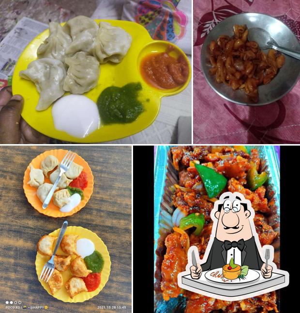 Food at Momo Corner