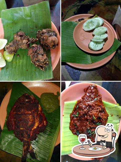 Food at New Nandhi Fishland Dhaba