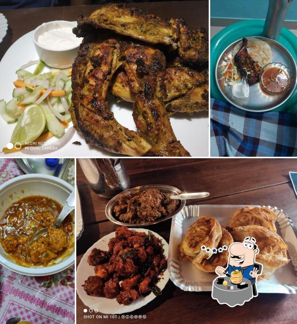 Food at Porotta Hut