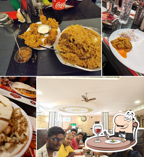 Food at SS Hyderabad Biryani Saidapet