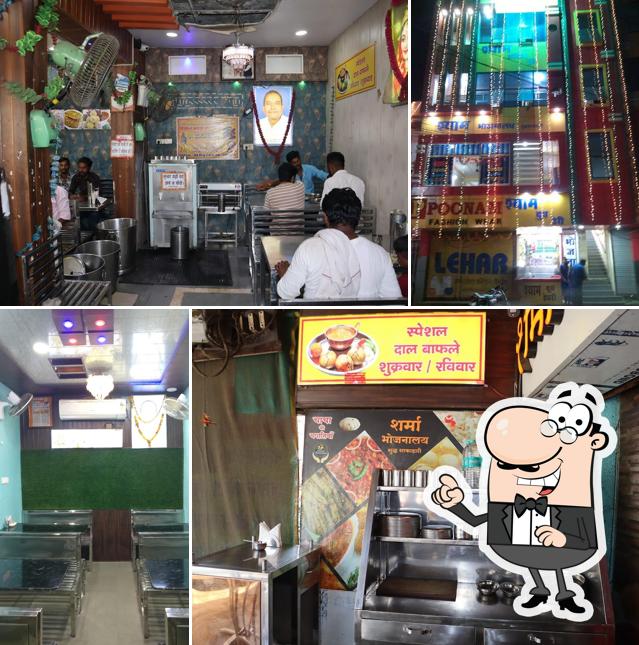 The interior of Sharma Bhojanaly