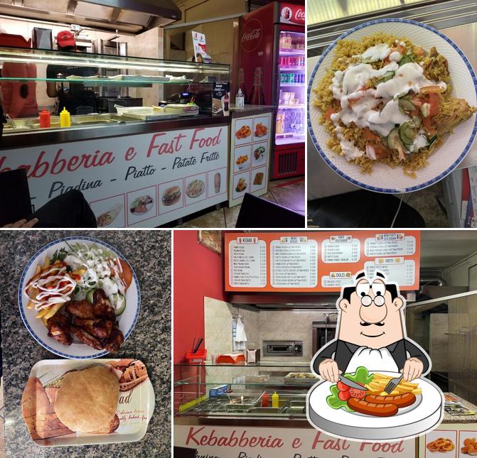 Cibo al Kebaberia e fast food