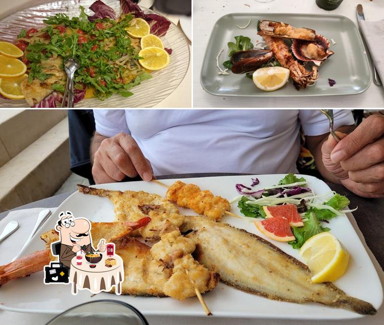 Cibo al Ristorante Mediterraneo Da Berto