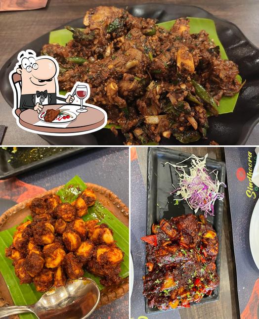 Sindhoora Gardenia - Garudacharpalya Mahadevapura serves meat dishes