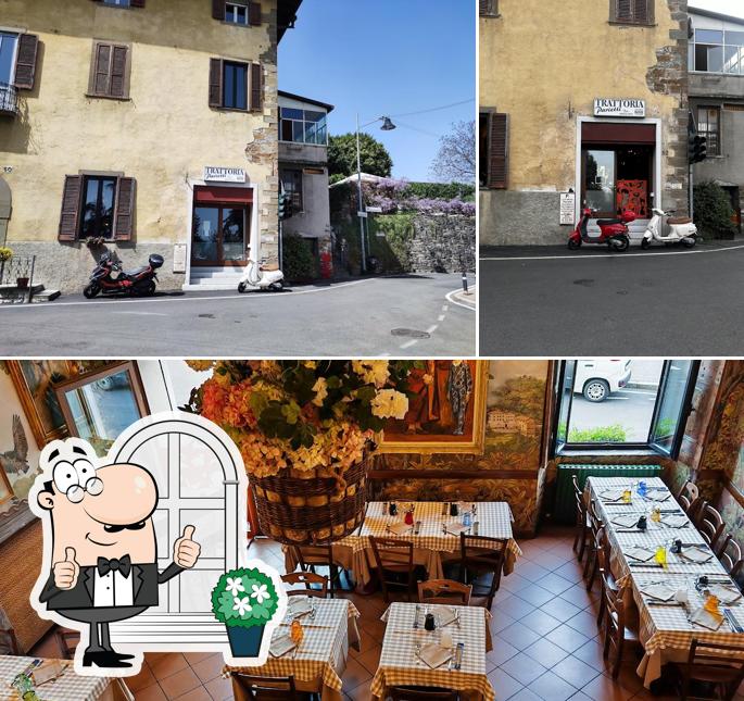 Goditi la vista dagli esterni di Trattoria Parietti