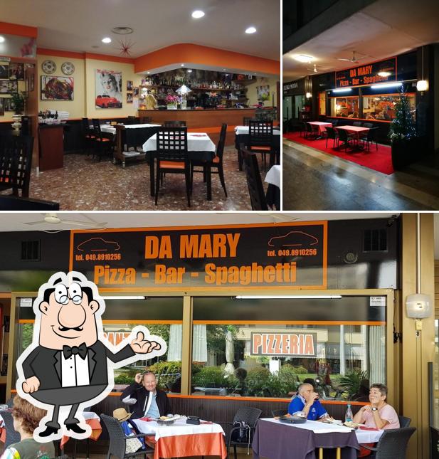 Dai un'occhiata agli interni di Pizza Bar Spaghetti Da Mary