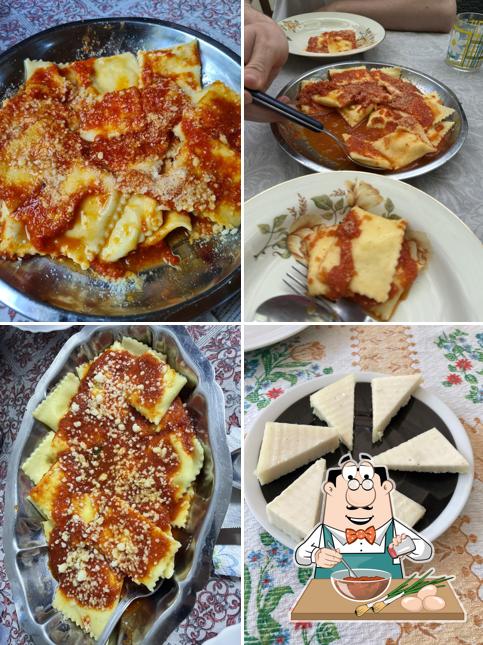 Ravioli al Ricotta di capra da Rina e Gaetano