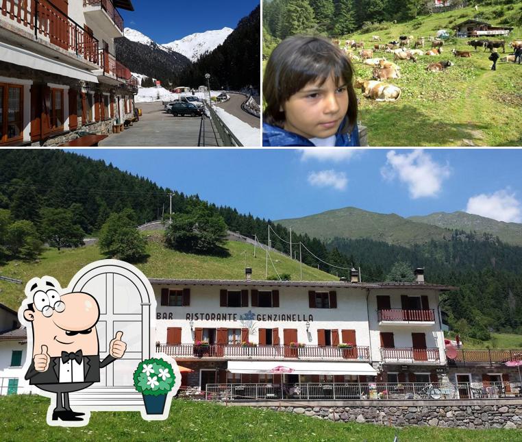 Gli esterni di Albergo Ristorante Genzianella