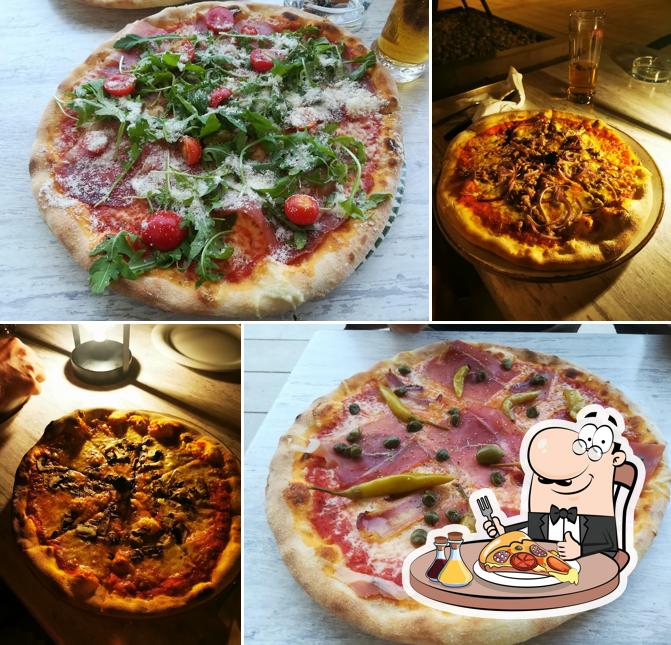 Scegli tra le svariate varianti di pizza