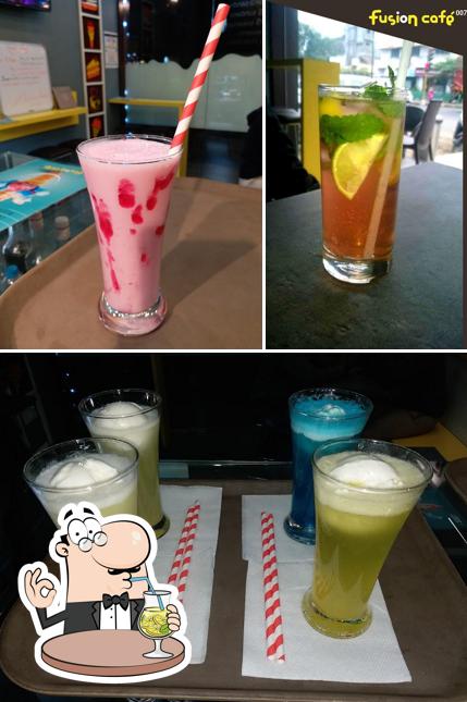 Pick a drink from the menu