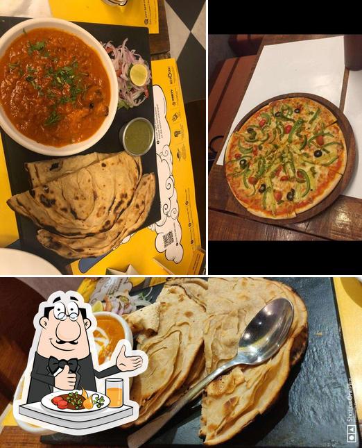 Food at The Beer cafe