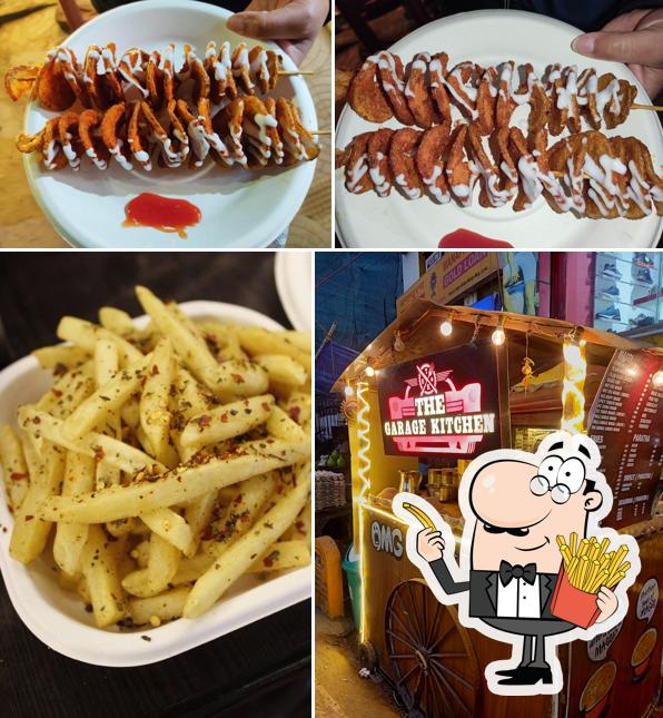 Taste fries at The Garage Kitchen