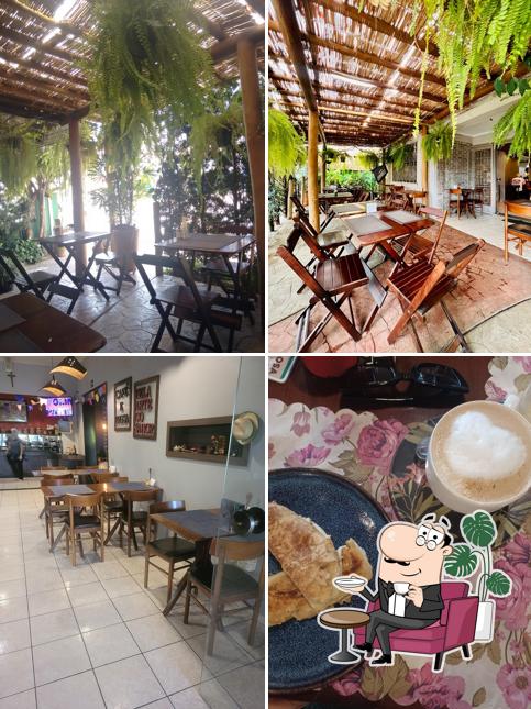 Veja imagens do interior do Café & Prosa