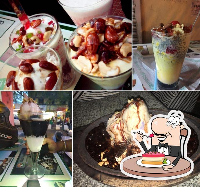 Order one of the sweet dishes