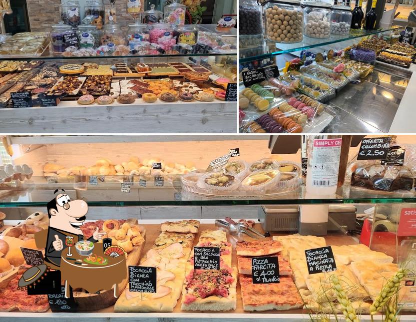 Platti al Panetteria Pasticceria Luisella