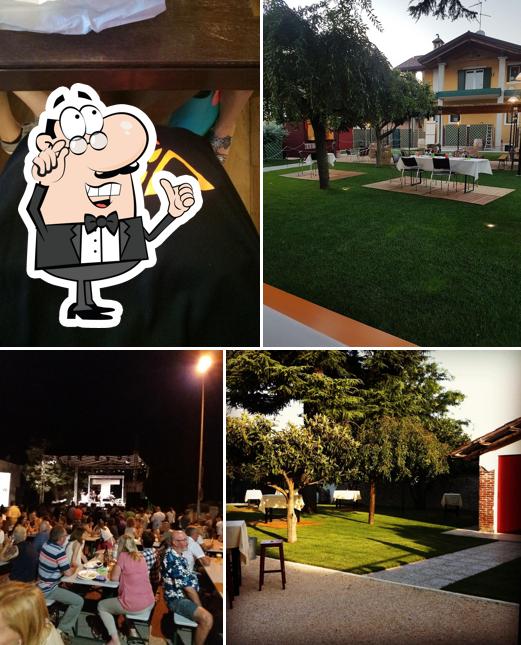 Gli interni di Alla Cavalleria