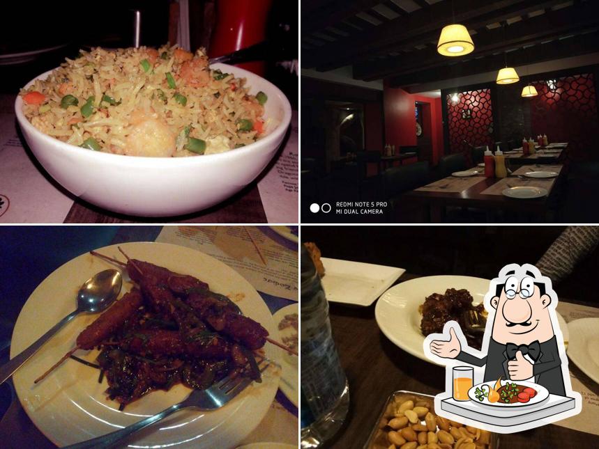 Food at Manthan Songhai Bar & Restaurant