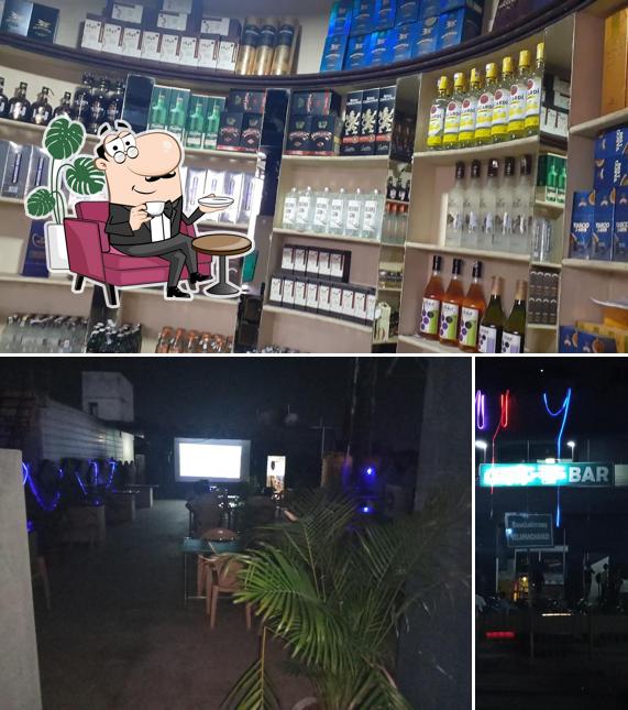The interior of Mullai Bar