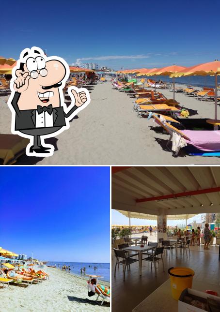 Guarda la foto che raffigura la interni e esterno di Bagno Clodia