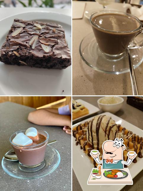 Chocolate mousse at Caravan Ice Cream Cafe