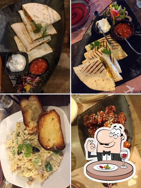 Food at Dialogue Cafe