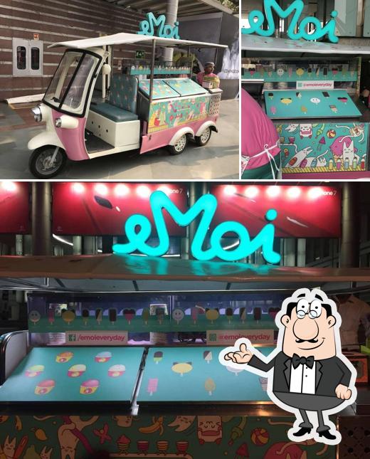 Check out how Emoi - Artisanal Ice Creams & Gelato looks inside