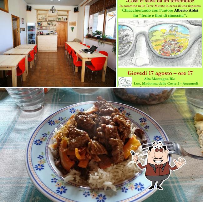 La immagine di cibo e interni da Fattoria Alta Montagna Bio