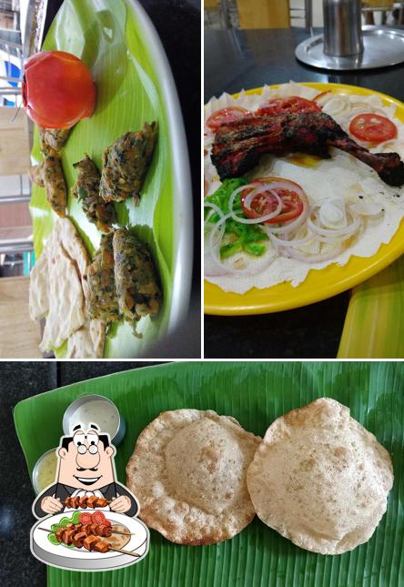 Food at Kavi restaurant