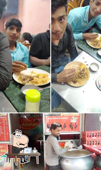 Check out how Kolkata Alishan Biryani looks inside