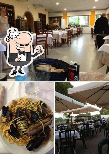 Questa è la foto che presenta la interni e frutti di mare di O' Sole Mio Di Leonardo Bonsignori & C. Sas